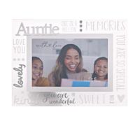 With Love - Glass Picture Frame 3D - Auntie - 6" x 4"