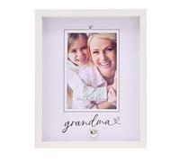 With Love Heartlines Photo Frame 4" x 6" - Thoughtful Keepsake Frame for Parents, Grandparents & Friends, Gift for Birthdays, Mother’s Day, Father’s Day & Special Occasions (Grandma, White, 4X6)