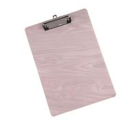 with Low Profile Gold Clip A4 Writing Clipboard Writing Tablet Writing Sheet Pad A4 Paper Organizer Document Folder Translucent(Transparent)