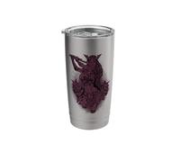 with Norwegian Forest Cats - Viking Love Goddess Freya Stainless Steel Insulated Tumbler