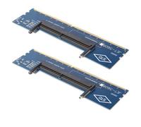 With one set of cost-effective DDR4 memory connectors, you can easily upgrade your memory without replacing your laptop to desktop adapter