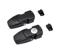 with Open Type V7-10 Small Pull Eccentric Door Lock Arc Matt Hasp Lock 1Pcs(XK723-V7-2B)
