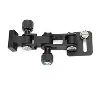 with Quick Release Plate Camera Long Focus Bracket, Aluminum Alloy Dual Knob and Dual Gradienter Telephoto Lens Support Holder for Long Lens
