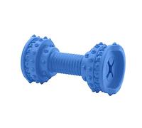 With Rattle Pet Toys Slate Ring Call Leaky Food Teeth Grinding Fun Filling Food Medium Large Dogs Puppies Alone Boredom Dog Toy Molar Teeth (A, One Size)