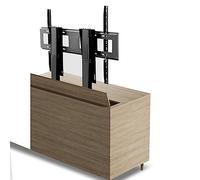 With Remote Control Motorized Tv Lift - 2 Motor Lifting Stroke 150Cm, Electrically Height Adjustable Tv Mount, For 55-120 Inch Tvs Up To 130Kg