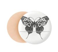 with Rose Wings Air Cushion Makeup Foundation Sponge Powder Puff