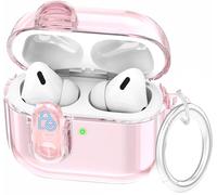 (with Safety Lock) Clear Case for Apple AirPods Pro 3rd 2025 Women, VOTILE Soft TPU Transparency Air pods Pro 3 Gen Earbuds Case Girl Keychain for Airpod iPod Pro 3rd Gen