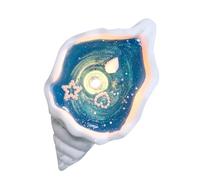 With Shells - Handcrafted Shape with Shell - Natural Eco Wax Blend - Long Burns - Soothing Sandalwood Fragrance | Hand Scented for Living Room, Came