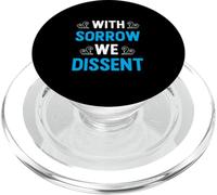 With Sorrow We Dissent PopSockets PopGrip for MagSafe