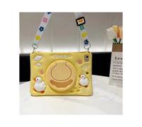 (With Strap Duck, A9 8.7(X110 X115)) Cute Cat Case for Samsung Galaxy Tab A9 Plus/A9+ 1