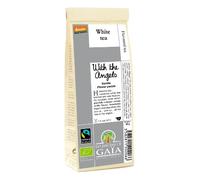 With the Angels - Organic Biodynamic and Fairtrade South Indian White Tea with Vanilla and Flower Petals - 50g (25 cups) - Loose Leaf