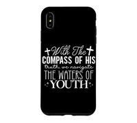 With The COMPASS OF HIS Truth Bible Quote Case for iPhone XS Max
