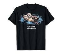 with The Flow Otter Parent Child Relax T-Shirt