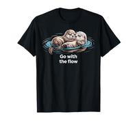 with The Flow Otter Parent Child Relax T-Shirt