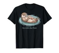 with The Flow Otter Parent Child Relax T-Shirt
