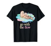 with The Flow Otter Parent Child Relax T-Shirt
