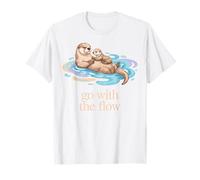 with The Flow Otter Parent Child Relax T-Shirt