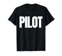 with The Word Pilot in Massive Letters T-Shirt
