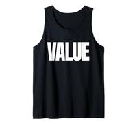 with The Word Value in Huge Letters Tank Top