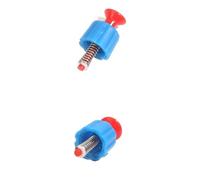 with This Two-Piece Air Compressor Pressure Relief Backpack Sprayer Release Valve, You No Longer Have to Worry About The Safety of Your Sprayer(Blu)