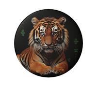 With Tiger And Paws Button Pins 5 Pcs, 2.4 Inch Round Button Badges Metal Personalized Picture Photo Pin Buttons Kit For Craft Supplies Christmas Diy Party Projects
