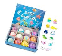 with Toy Inside, Bubble, Bathbombs with Surprise, Animal Themed Bath Salt Ball Ball for Children with Safe Skin Friendly Ingredients and Exciting Toy Inside Kids with Surprise Dolls