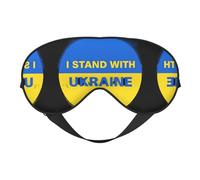 with Ukraine Printing Rest Sleep Eye Mask, Soft Eye Mask for Home & Camping, Blocks Light, Comfortable for Most Users