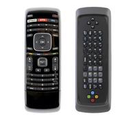 With Vudo Netflix amazon Key-New Vizio True Original XRV1TV internet dual side Keyboard QWERTY Remote control with Vudo Netflix amazon Key