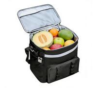 With Wheels - 35L Leakproof Insulated Bag | Roll-Up Cooler Bag - Portable Picnic Box with Telescopic Handle | Oxford Fabric EVA Cooler Trolley with Side, Accessories for It