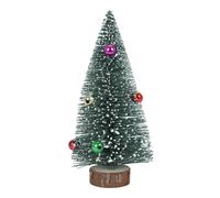 With Wood DIY Crafts Mini Base Christmas Tree Tree Table Top Decor Home Home Decor Christmas Cookie Set Decorating (D, One Size)