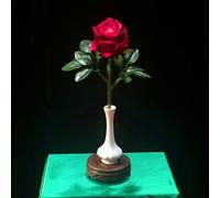Withered Rose (Square Base) Magic Tricks Remote Control the Leavs and Flowers Fall Stage Illusions Gimmicks Mentalism Props