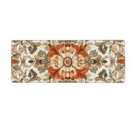 Withered Yellow Flowers Mouse Pad In Big Extended Non-Slip Rubber Base Mousepad With Stitched Edges Gaming Pc Desktop Large Mouse Pad 11.8x31.5