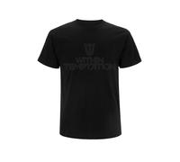 Within Temptation Black On Black Logo T-Shirt black S