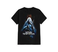 Within Temptation - Bleed Out Veil - T-Shirt - black - M - 100% Cotton M