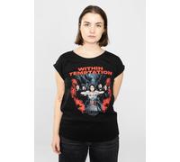 Within Temptation - Carry Fire Tour 2022 - Girly - black - L - 100% Cotton L