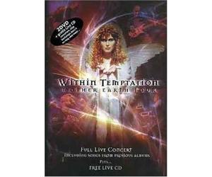 WITHIN TEMPTATION MOTHER EARTH LIVE Double DVD + CD Concert UK Rel Sealed New R2
