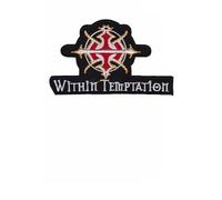 Within Temptation Symphonic Meta Patch Badge Embroidered Iron on Applique Patch Accessory