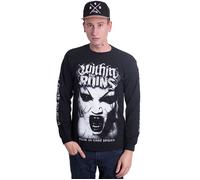 Within The Ruins - Vein Face - Longsleeve - black - S - 100% Cotton,Jersey S