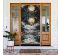 Within The Tides Decorative Holiday Door Cover, Perfect for Indoor and Outdoor Christmas Decorations 72 X 35in