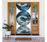Within The Tides Decorative Holiday Door Cover, Perfect for Indoor and Outdoor Christmas Decorations 72 X 35in
