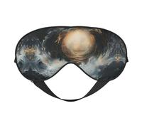 Within The Tides Eye Mask for Sleeping, Sleeping Mask Blocking Out Light Perfectly for Women and Men, Soft and Comfortable Blindfold for Travelling