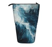 Within THE Tides Print Adjustable Pencil Case Versatility Office Pouch Pen Holder Gift Daily Supplies