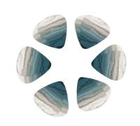 WITHIN THE TIDES print Guitar Picks 12PCS Mixed Gauges(0.46/0.71/0.96mm) with Case, for Guitar/Ukulele