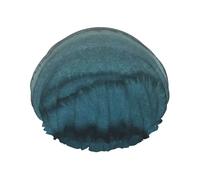 Within The Tides Print Large Waterproof Shower Bonnet For Women Long Hair, Washable Elastic Band Bath Hair Hat