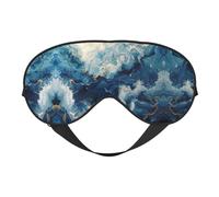 Within The Tides Print Sleep Mask Silk-Like Eye Mask Sleeping Eye Mask for Women Men for Travel Sleep Relaxation