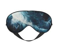 Within The Tides Print Sleep Mask,Soft Eye Mask with Adjustable Strap for Sleeping, Travel and Relaxation