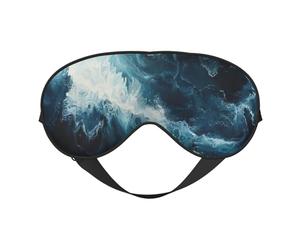 Within The Tides Print Sleep Mask,Soft Eye Mask with Adjustable Strap for Sleeping, Travel and Relaxation