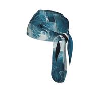 WITHIN THE TIDES Print Stretch Cycling Cap Quick-Drying Moisture-Wicking Breathable Headwear Elastic Sports