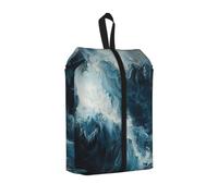 Within THE Tides Print Travel Shoe Storage Bag Unisex Organizer Pouch Lightweight Portable Vacation