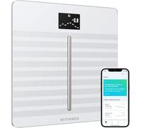 WITHINGS Body Scan - Smart Scale with Segmental Body Composition Analysis BIA, Weighing Scales Body Weight & Vascular Age, Visceral Fat, Heart Rate, iOS/Android, Beige